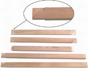 Strizzacervelli di legno dei pc delle barre 2 della barella del pino differente di spessore avvolti