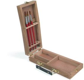 Tenga 4 contenitori piani di contenitori di stoccaggio di arte delle spazzole dimensione di 26 x di 10,5 x di 5cm