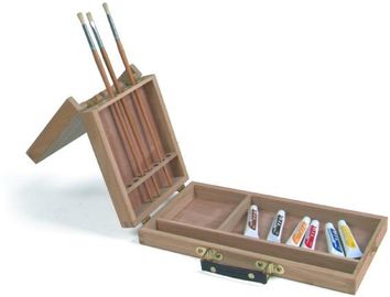 Tenga 4 contenitori piani di contenitori di stoccaggio di arte delle spazzole dimensione di 26 x di 10,5 x di 5cm
