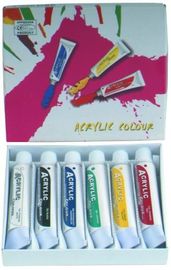 La bella pittura di arte colora i colori primari 6 la X di arte la X 12ml/12 12ml/18 tubi di X 12ml