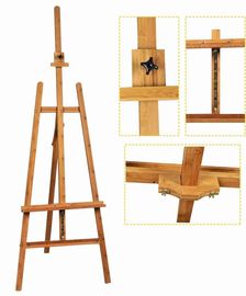 Supporto regolabile del treppiede del cavalletto della pittura dell'artista del bambù per la verniciatura dell'OEM disponibile